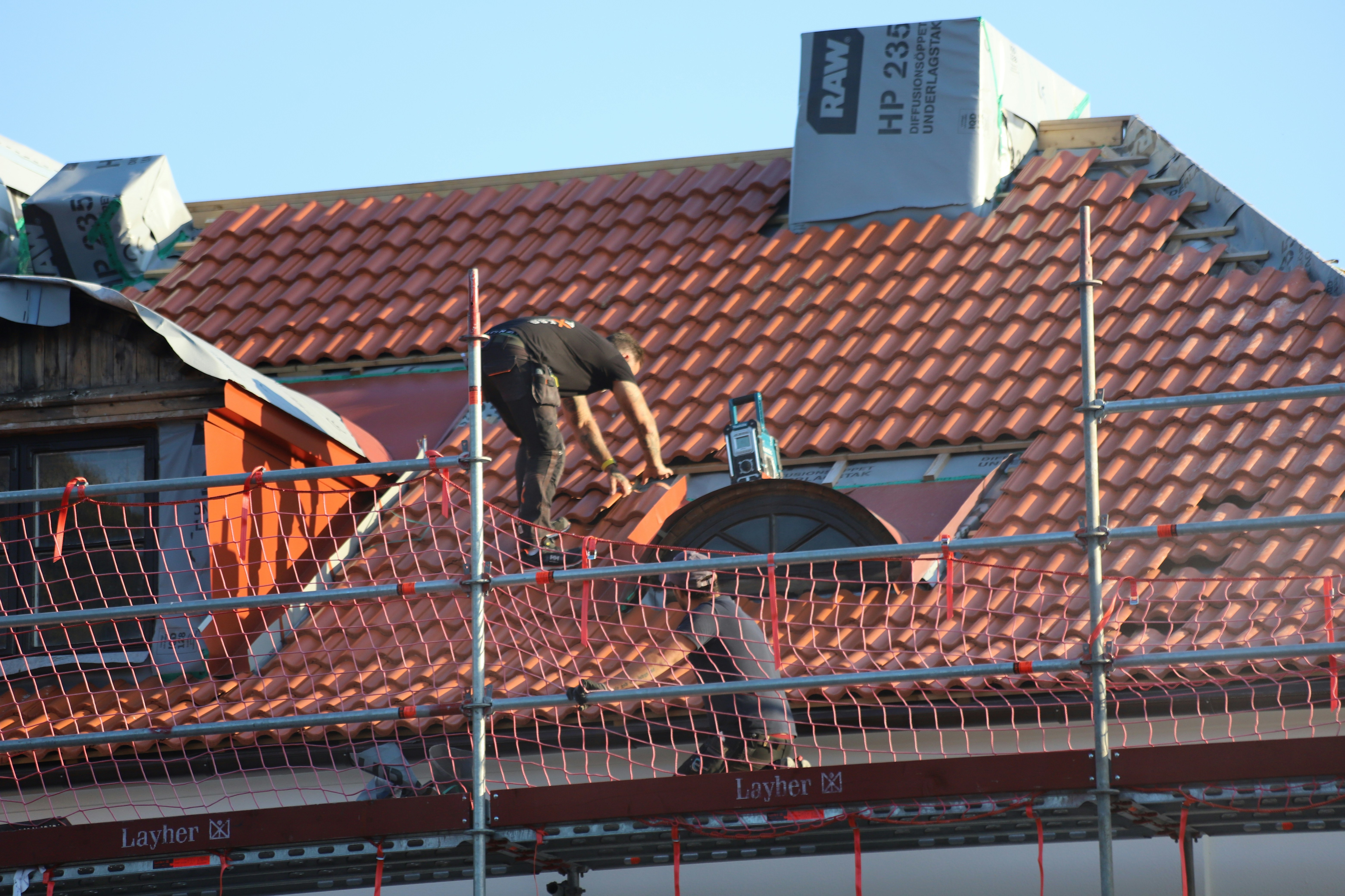 Roof works